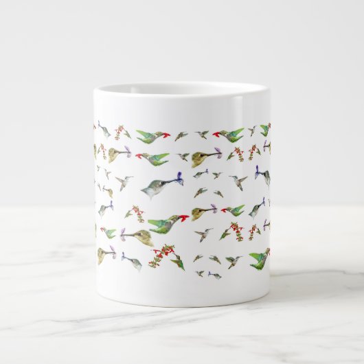 Hummingvogels Grote Koffiekop (Voorkant)