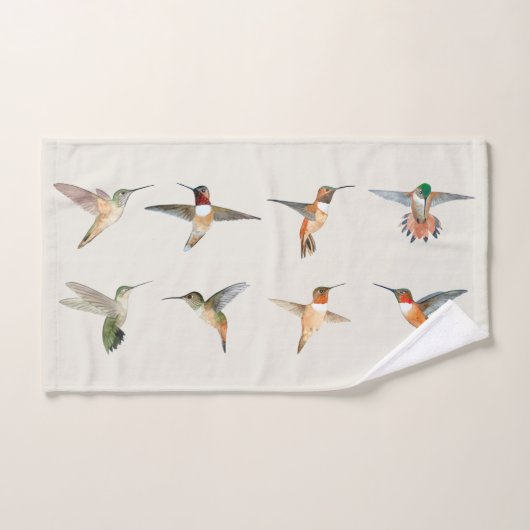 Hummingvogels Handdoek (Handdoek)