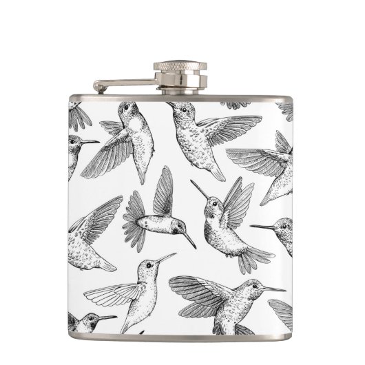 Hummingvogels Heupfles (Voorkant)