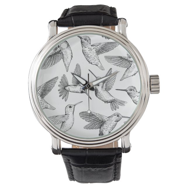 Hummingvogels Horloge (Voorkant)
