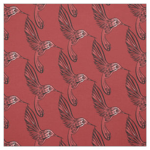 Hummingvogels II Stof
