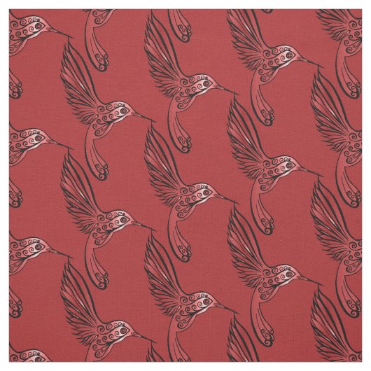 Hummingvogels II Stof (Swatch)