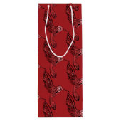 Hummingvogels II Wijn Cadeautas (Achterkant)
