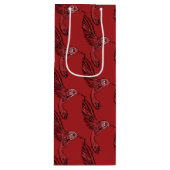 Hummingvogels II Wijn Cadeautas (Voorkant)