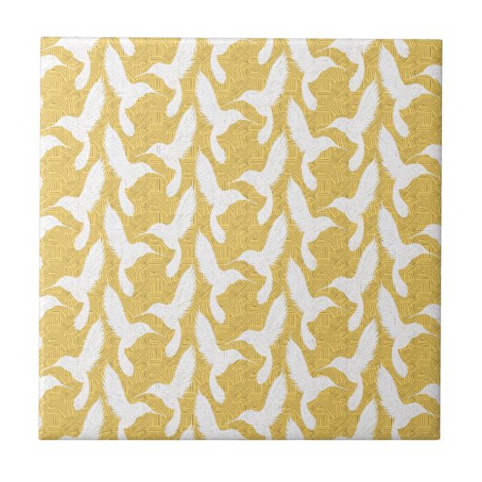 Hummingvogels III Tegeltje (Voorkant)