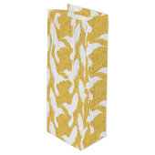 Hummingvogels III Wijn Cadeautas (Voorkant Gekanteld)