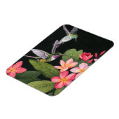 Hummingvogels in de Plumeria Magneet (Linkerzijde)