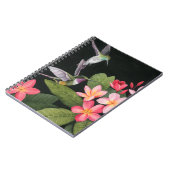Hummingvogels in de Plumeria Notitieboek (Linkerzijde)