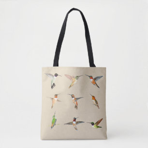 Hummingvogels in Noord-Amerika Tote Bag