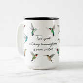 Hummingvogels in Noord-Amerika Tweekleurige Koffiemok (Voorkant links)