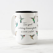 Hummingvogels in Noord-Amerika Tweekleurige Koffiemok (Voorkant links)