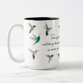 Hummingvogels in Noord-Amerika Tweekleurige Koffiemok (Links)