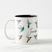 Hummingvogels in Noord-Amerika Tweekleurige Koffiemok (Links)