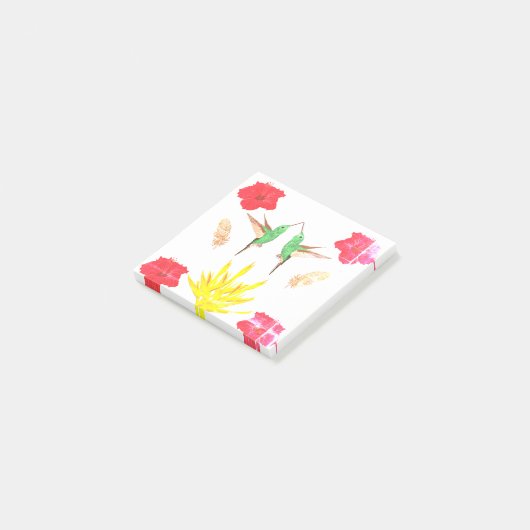 Hummingvogels inspiratie post-it® notes (Schuin)