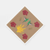 Hummingvogels inspiratie servet (Hoek)