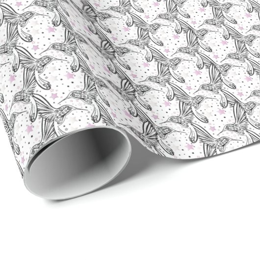 Hummingvogels IV Cadeaupapier (Rol Hoek)