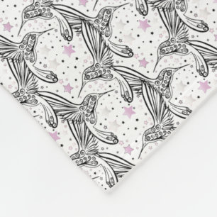 Hummingvogels IV Fleece Deken