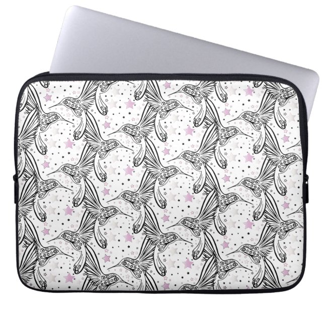 Hummingvogels IV Laptop Sleeve (Voorkant)