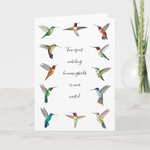 Hummingvogels Kaart