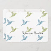 Hummingvogels Kaart (Voorkant / Achterkant)