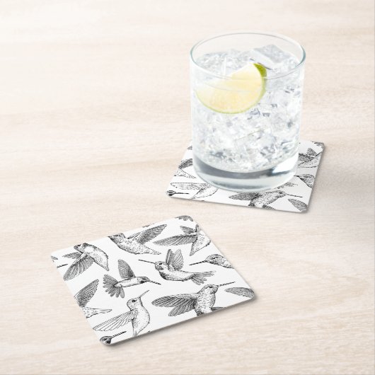 Hummingvogels Kartonnen Onderzetters (Insitu)