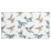 Hummingvogels Kussensloop (Voorkant-Links)