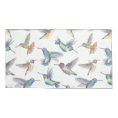 Hummingvogels Kussensloop (Achterkant-Links)