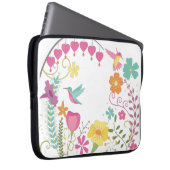 Hummingvogels Laptop Sleeve (Voorkant Rechts)