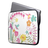 Hummingvogels Laptop Sleeve (Voorkant Links)