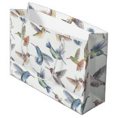 Hummingvogels Large Cadeautasje (Voorkant Gekanteld)