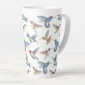 Hummingvogels Latte Mok (Rechterhoek)