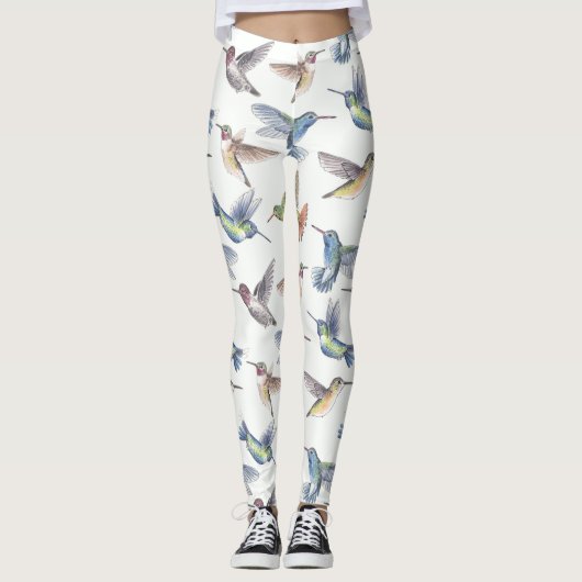 Hummingvogels Leggings (Voorkant)