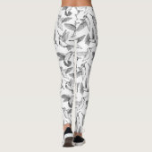 Hummingvogels Leggings (Achterkant)