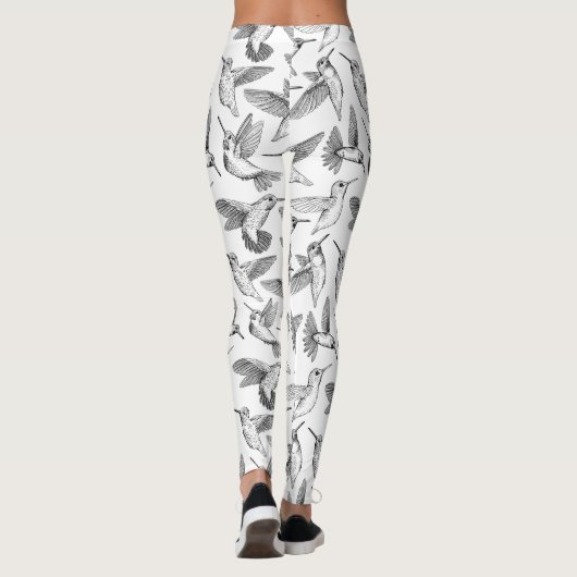 Hummingvogels Leggings (Achterkant)