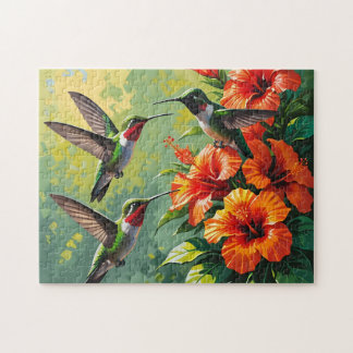 Hummingvogels Legpuzzel
