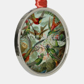  Hummingvogels Metalen Ornament (Rechts)