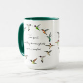 Hummingvogels Mok (Voorkant links)