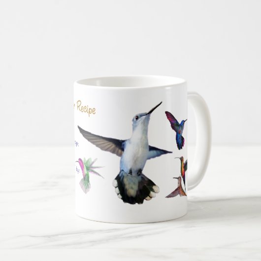 Hummingvogels Nectar Recipe Koffiemok (Voorkant rechts)