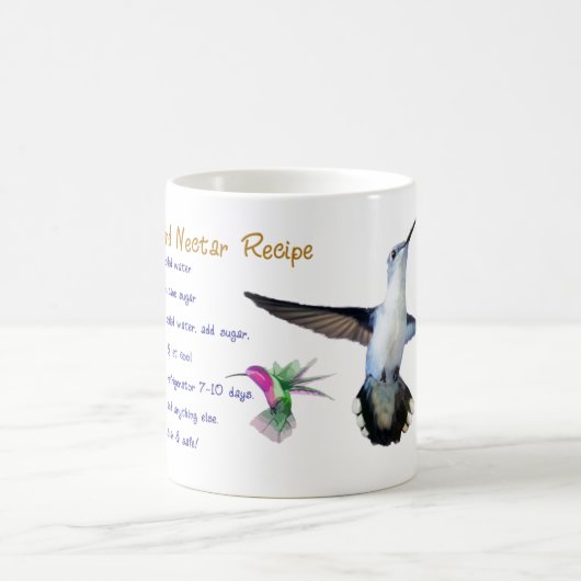 Hummingvogels Nectar Recipe Koffiemok (Center)