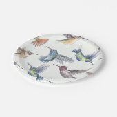Hummingvogels Papieren Bordje (Gekanteld)