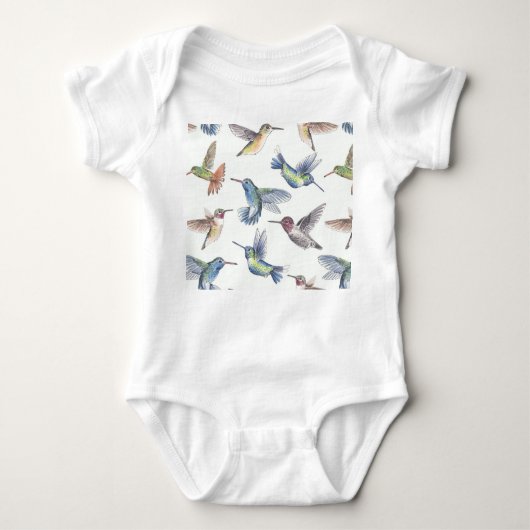 Hummingvogels Romper (Voorkant)