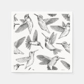 Hummingvogels Servet (Voorkant)