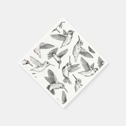 Hummingvogels Servet (Hoek)