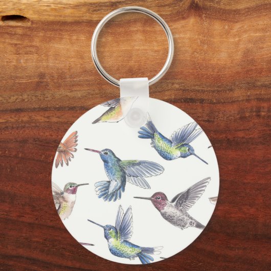 Hummingvogels Sleutelhanger (Voorkant)