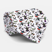 Hummingvogels Stropdas (Opgerold)