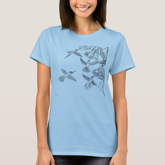 Hummingvogels T-shirt (Voorkant)