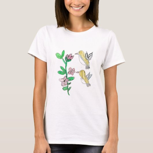 Hummingvogels T-shirt (Voorkant)