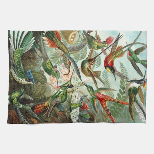 Hummingvogels Theedoek (Horizontaal)