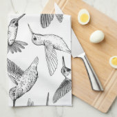 Hummingvogels Theedoek (Quarter Fold)