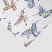 Hummingvogels Tissuepapier (Detail)